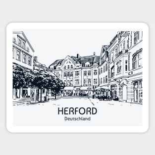 Herford - Deutschland Magnet